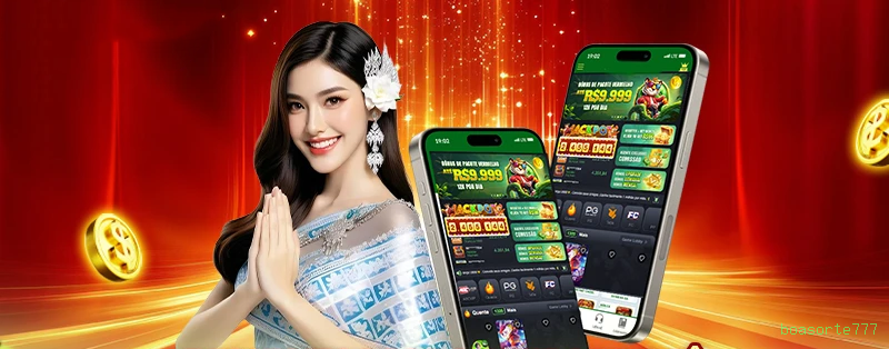 Slots no app boasorte777 mobile
